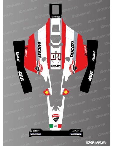 Aufkleber Ducati GP Edition - Mammotion LUBA 2 Mähroboter - Idgrafix