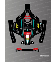 Adesivo F1 Mercedes Edizione 2024 - Robot tagliaerba Mammotion LUBA 1 - Idgrafix