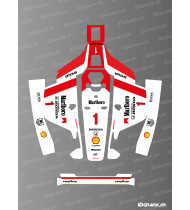 Marlboro Vintage 80's Edition Sticker - Mammotion LUBA 1 Lawnmower Robot - Idgrafix