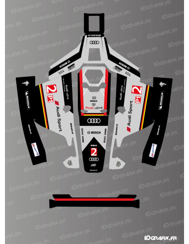 Adhesivo Audi Le Mans Edition - Robot cortacésped Mammotion LUBA 1 - Idgrafix