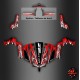 Kit décoration Red Edition - Idgrafix - CF Moto ZForce-idgrafix