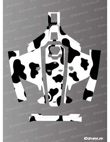 Adesivo Cow Edition - Robot tagliaerba Mammotion LUBA 1 - Idgrafix