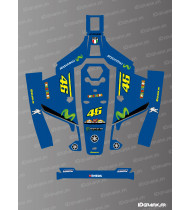 Rossi Moto GP Edition Sticker - Mammotion LUBA 1 Lawnmower Robot - Idgrafix