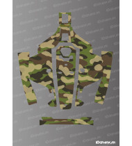 Camo Edition Aufkleber (Grün) - Mammotion LUBA 1 Mähroboter - Idgrafix