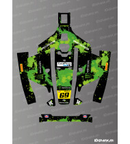 Sticker Monster Edition (Grün) - Mammotion LUBA 1 Mähroboter - Idgrafix