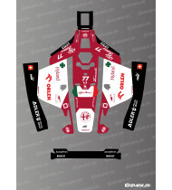 Adesivo F1 Alfa Romeo Edition - Robot tagliaerba Mammotion LUBA 1 - Idgrafix