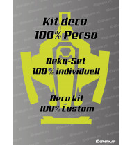 Adesivo personalizzato al 100% - Robot tagliaerba Mammotion LUBA 1