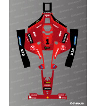 Ducati GP 2024 Edition Sticker - Mammotion LUBA 2 Lawnmower Robot - Idgrafix
