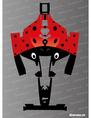 Adhesiu Edició Ladybug - Robot tallagespa Mammotion LUBA 2 - Idgrafix