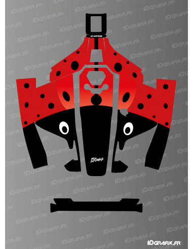 Aufkleber Coccinelle Edition - Mammotion LUBA 1 Mähroboter - Idgrafix
