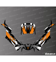 Kit di decorazioni Factory Edition (arancione) - Idgrafix - Can Am Maverick X3 R - Idgrafix