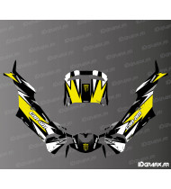 Kit di decorazioni Factory Edition (Giallo) - Idgrafix - Can Am Maverick X3 R - Idgrafix