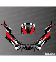 Kit di decorazioni Factory Edition (rosso) - Idgrafix - Can Am Maverick X3 R - Idgrafix