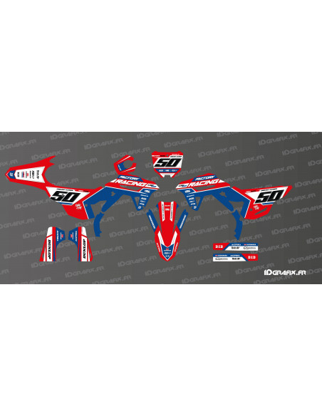 Sacramento Edition-Dekorationsset – Honda CR/CRF 125-250-450 Sacramento Edition-Dekorationsset – Honda CR/CRF 125-250-450