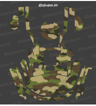 Aufkleber Camo Edition (Grün) – KRESS RTK Robotermäher – KR-Serie – Idgrafix