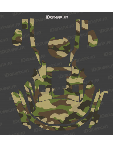 Aufkleber Camo Edition (Grün) - KRESS RTK Mähroboter - KR-Serie - Idgrafix