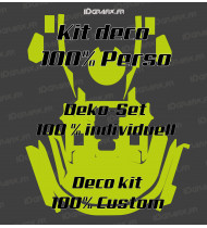 Pegatina 100 % personalizada - Robot cortacésped KRESS RTK - Serie KR