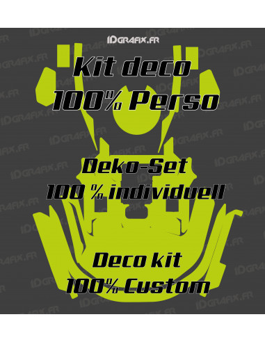 Pegatina 100% personalizada - Robot cortacésped KRESS RTK - Serie KR - Idgrafix