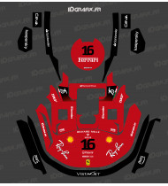 Sticker Scuderia F1 Edition - KRESS RTK mowing robot - KR series - Idgrafix