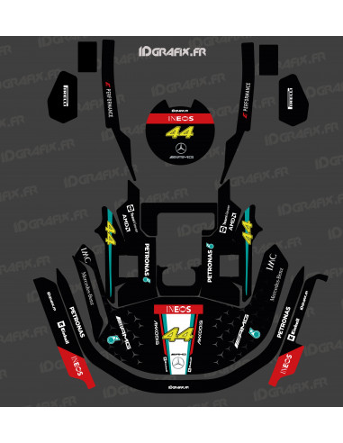 Adhesiu Mercedes 2024 F1 Edition - robot tallant KRESS RTK - sèrie KR - Idgrafix