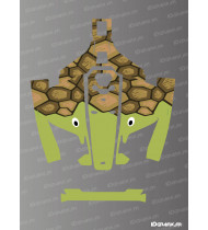 Adesivo Turtle Edition - Robot tagliaerba Mammotion LUBA 1 - Idgrafix