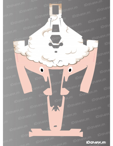 Sheep Sticker Edition - Mammotion LUBA 2 Shearing Robot - Idgrafix