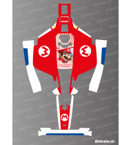 Adesivo Mario Edition - Robot tagliaerba Mammotion LUBA 2 - Idgrafix