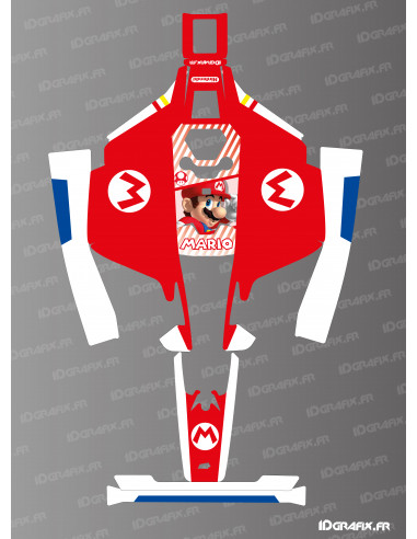 Mario Edition Sticker - Mammotion LUBA 2 Lawnmower Robot - Idgrafix