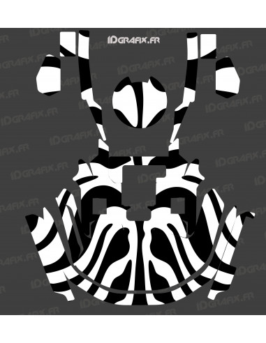 Sticker Zebre Edition - Robot de tonte KRESS RTK - KR series -  Idgrafix