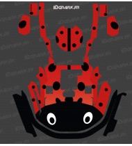 Aufkleber Coccinelle Edition – KRESS RTK Mähroboter – KR-Serie – Idgrafix