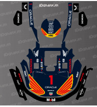 Adesivo Honda F1 Edition - Robot rasaerba KRESS RTK - Serie KR - Idgrafix