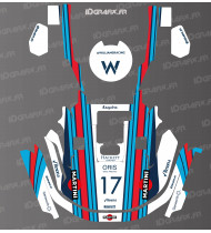 Sticker Martini Edition - Rasaerba robotizzato KRESS RTK - Serie KR - Idgrafix