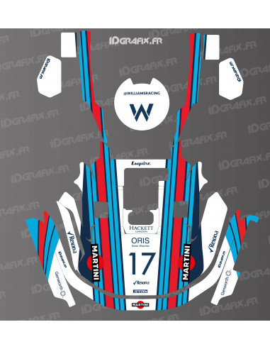 Sticker Martini Edition - Rasaerba robotizzato KRESS RTK - Serie KR - Idgrafix
