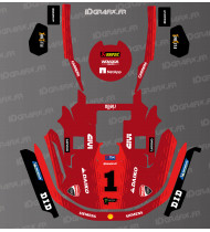 Adhesivo Ducati Moto GP Edition - robot cortacésped KRESS RTK - serie KR - Idgrafix