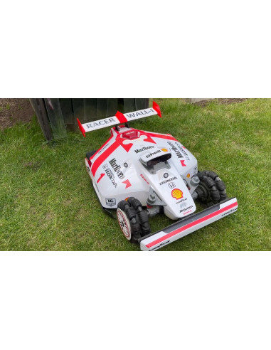 Marlboro Vintage 80's Edition Sticker - Mammotion LUBA 2 Lawnmower Robot - Idgrafix
