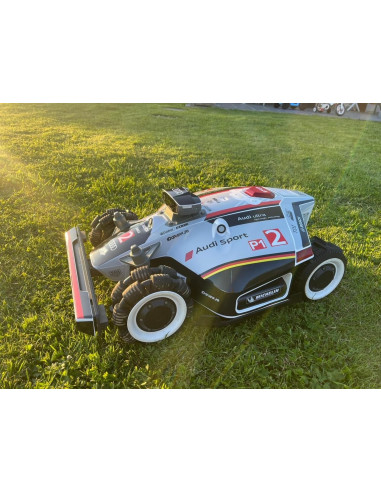Audi Le Mans Edition Aufkleber - Mammotion LUBA 2 Rasenmähroboter - Idgrafix