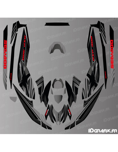 Kit decorativo Black Series per Seadoo RXP-X 300 (dopo il 2021)