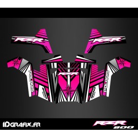 Kit de decoració Línia d'Edició (Rosa) - IDgrafix - Polaris RZR 800S -idgrafix
