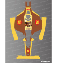 Dunkey Kong Edition sticker - Mammotion LUBA 2 mowing robot - Idgrafix
