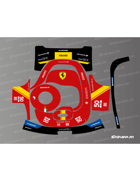 Sticker Scuderia Le Mans Edition - Segway Navimow H mowing robot - Idgrafix Sticker Scuderia Le Mans Edition - Segway Navimow H mowing robot - Idgrafix
