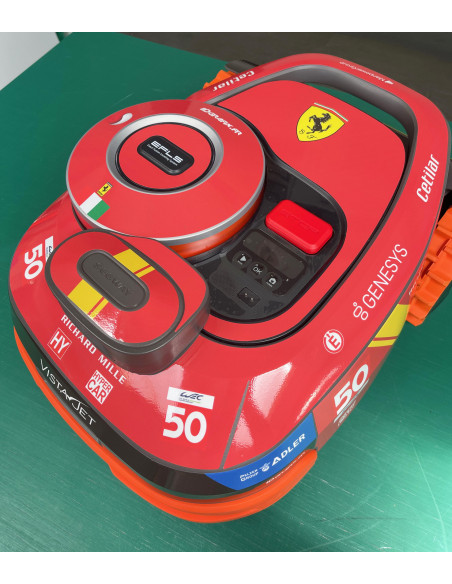 Sticker Scuderia Le Mans Edition - Segway Navimow H mowing robot - Idgrafix Sticker Scuderia Le Mans Edition - Segway Navimow H mowing robot - Idgrafix