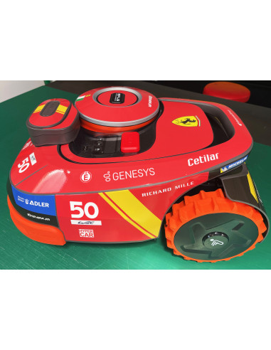 Sticker Scuderia Le Mans Edition - Segway Navimow H mowing robot - Idgrafix