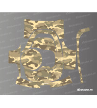 Pegatina de edición camuflaje (arena) - Robot cortacésped Segway Navimow H - Idgrafix