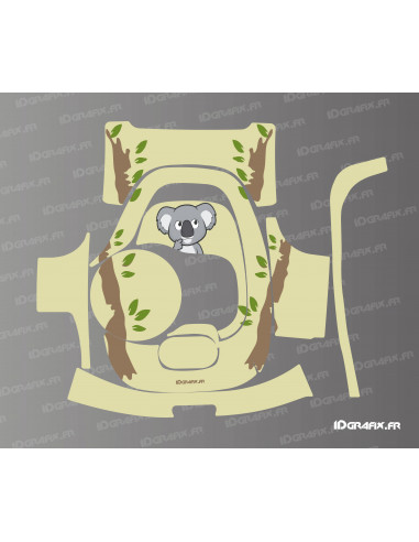 Koala Edition sticker - Segway Navimow H mowing robot - Idgrafix