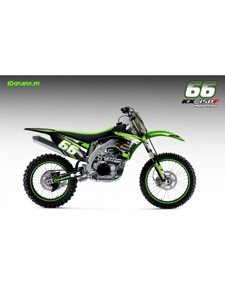 Kit deco serie de Fábrica para Kawasaki KX/KXF Kit deco serie de Fábrica para Kawasaki KX/KXF