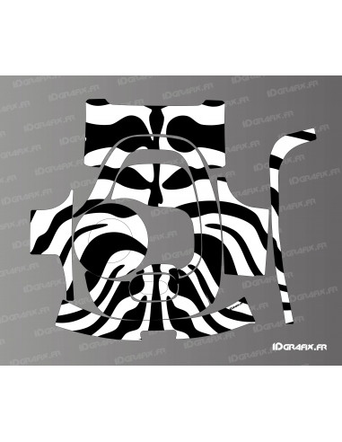 Sticker Zebre Edition - Segway Navimow H mowing robot - Idgrafix