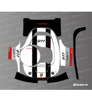 Pegatina Porsche 911Edition - Robot cortacésped Segway Navimow H - Idgrafix