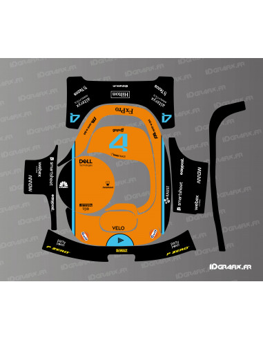 Sticker Mc Laren F1 Edition (Norris) - Robot de tonte Segway Navimow H -  Idgrafix