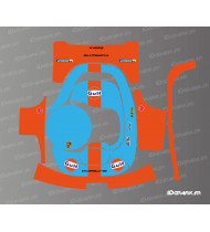 Vinilo Gulf Edition - Cortacésped robótico Segway Navimow H