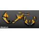 Kit dekor Gelb/Schwarz Classic Serie Medium - IDgrafix - Can Am Renegade -idgrafix